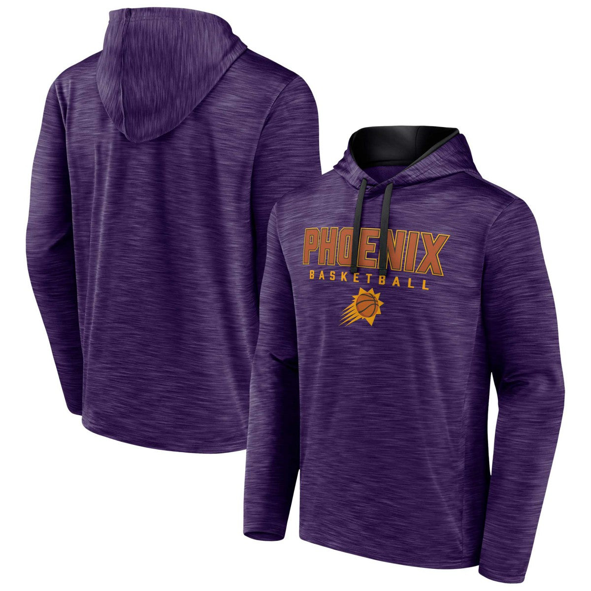 Phoenix Suns Fast Break Pullover Hoodie - Heather Purple | Fanatics cheap