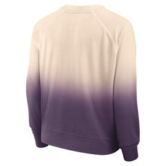 Phoenix Suns Women's Lounge Arch Raglan Pullover Sweatshirt - Tan/Purple | Fanatics shop