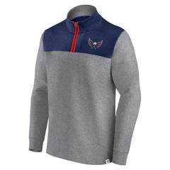 Washington Capitals Fanatics Launch It Quarter-Zip Jacket