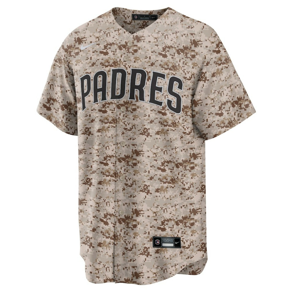 San Diego Padres USMC Alternate Replica Team Jersey - Camo | Nike