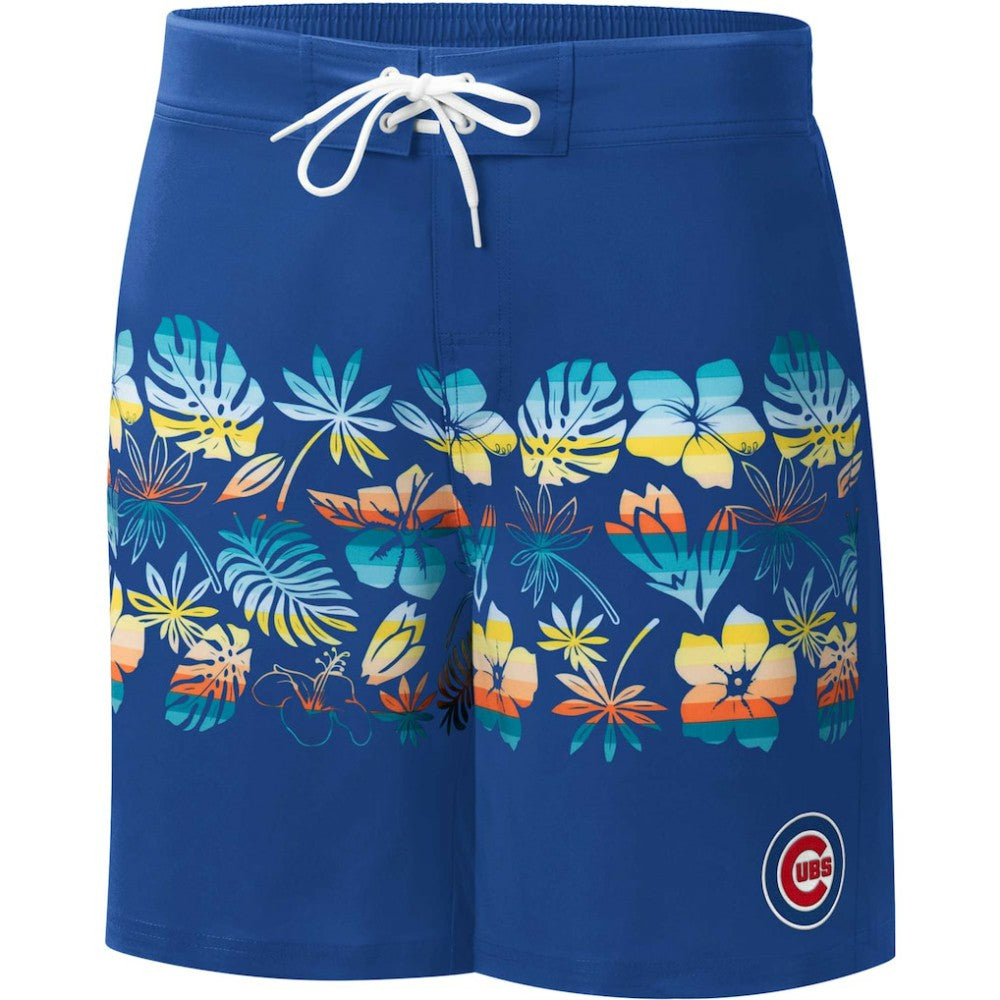 Chicago Cubs G-III Sports by Carl Banks Breeze Volley Swim Shorts - Royal