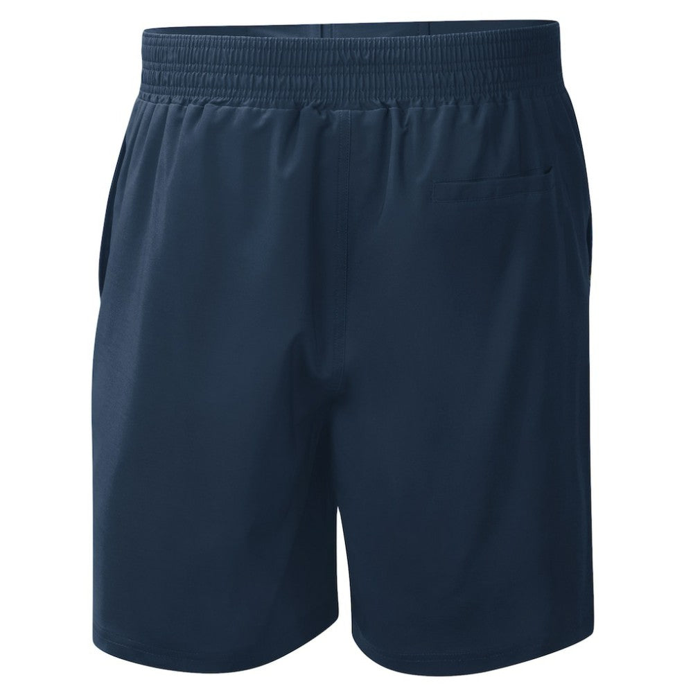 Atlanta Braves G-III Sports by Carl Banks Breeze Volley Swim Shorts - Navy