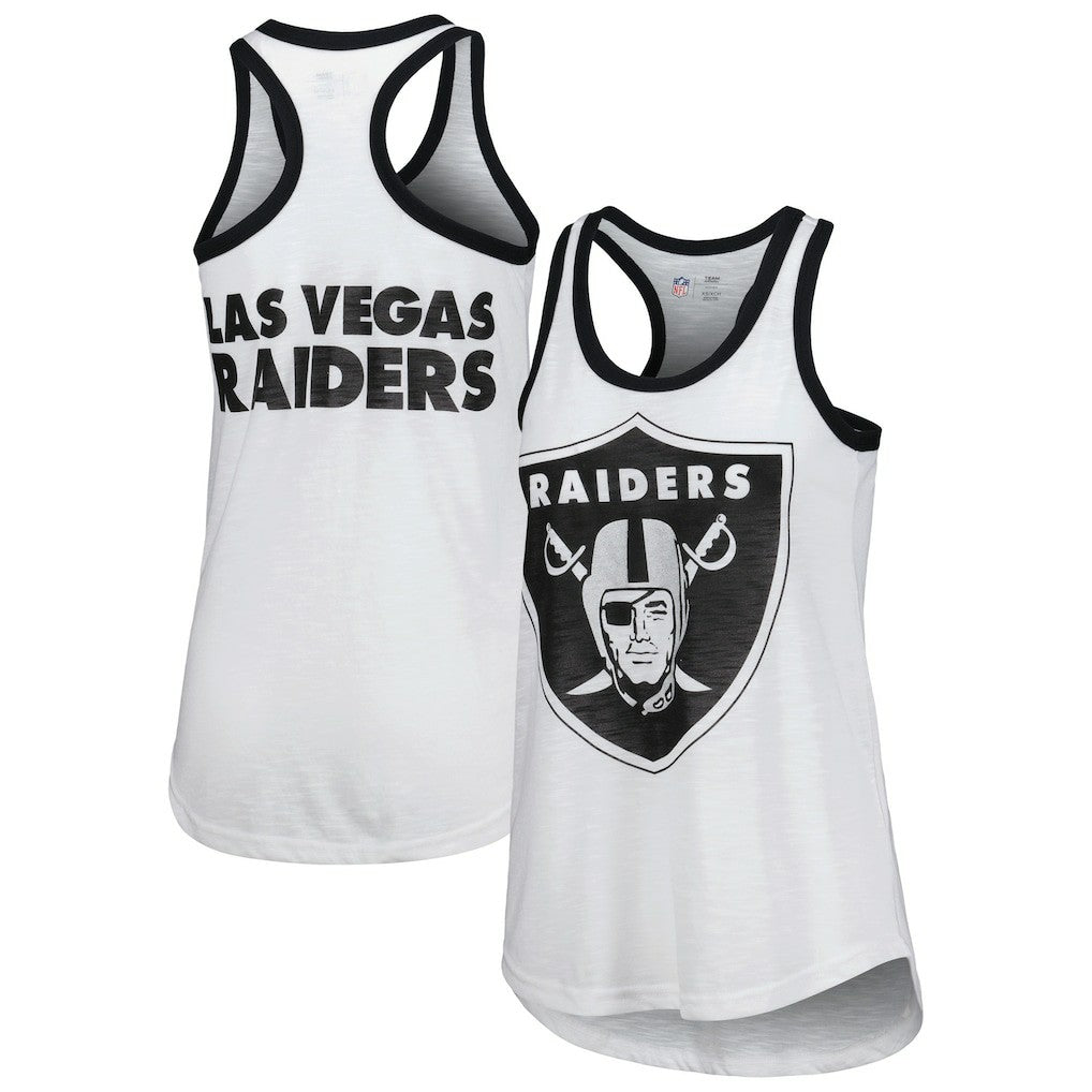 NFL Las Vegas Raiders G-III 4Her by Carl Banks Women's Tater Tank Top