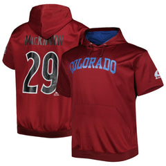 Nathan MacKinnon Colorado Avalanche Fanatics Big & Tall Name & Number Pullover Hoodie