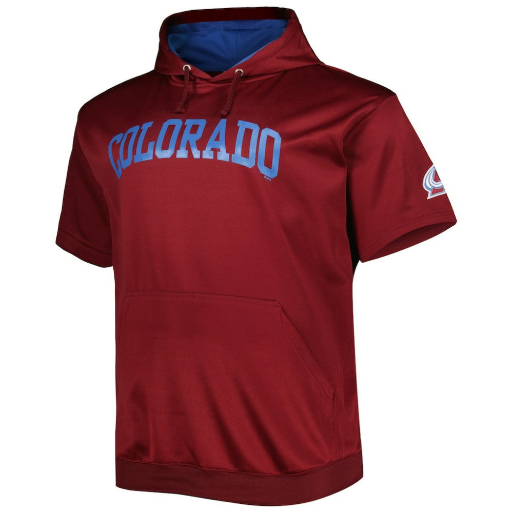 Nathan MacKinnon Colorado Avalanche Fanatics Big & Tall Name & Number Pullover Hoodie