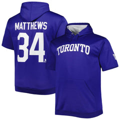Auston Matthews Toronto Maple Leafs Fanatics Big & Tall Name & Number Pullover Hoodie