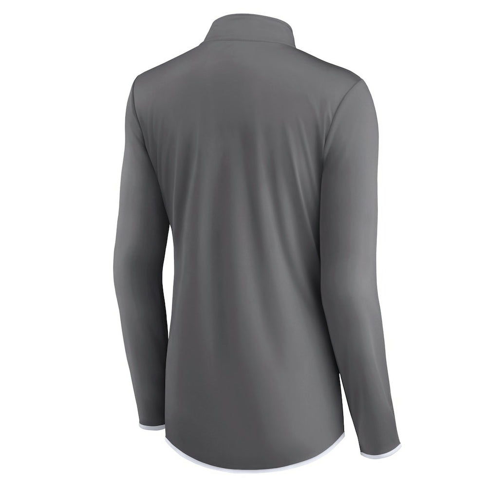 NFL Dallas Cowboys Women's Corner Long Sleeve 1/4 Zip Top