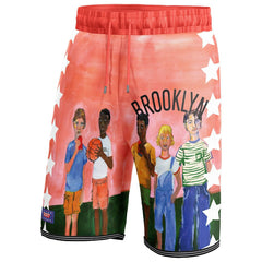 Brooklyn Nets NBA & KidSuper Studios Unisex Hometown Shorts - Black | Fanatics shop