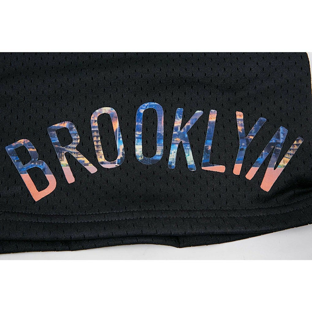 Brooklyn Nets Pro Standard City Scape Mesh Shorts - Black sale