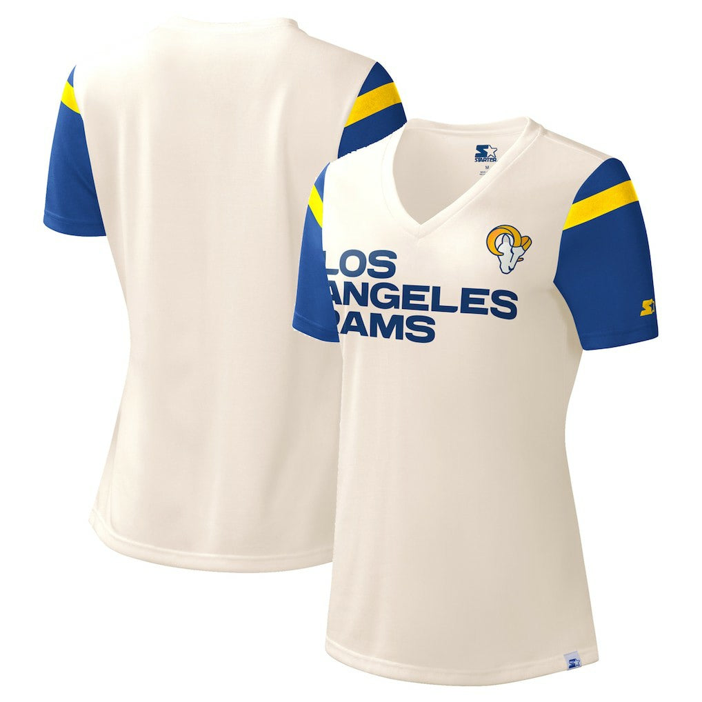 NFL Los Angeles Rams Starter Women's Kick Start V-Neck T-Shirt