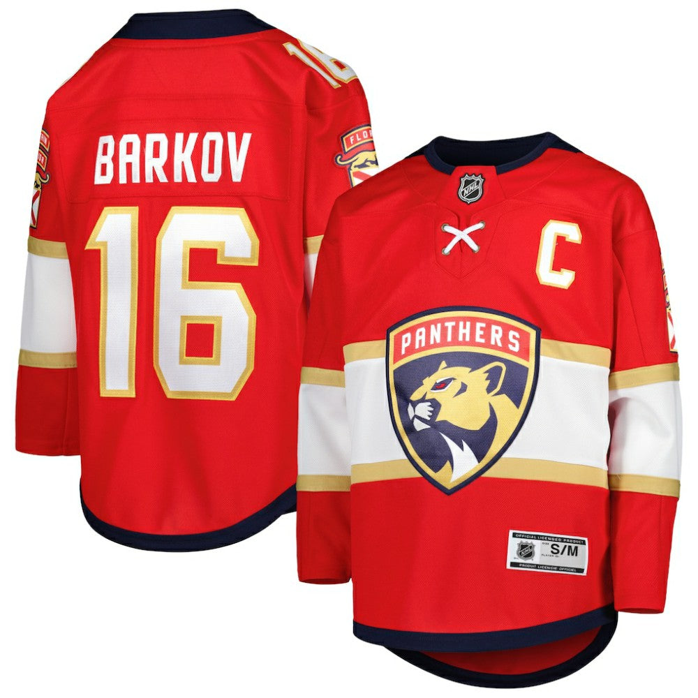Aleksander Barkov Florida Panthers Youth Home Premier Player Jersey