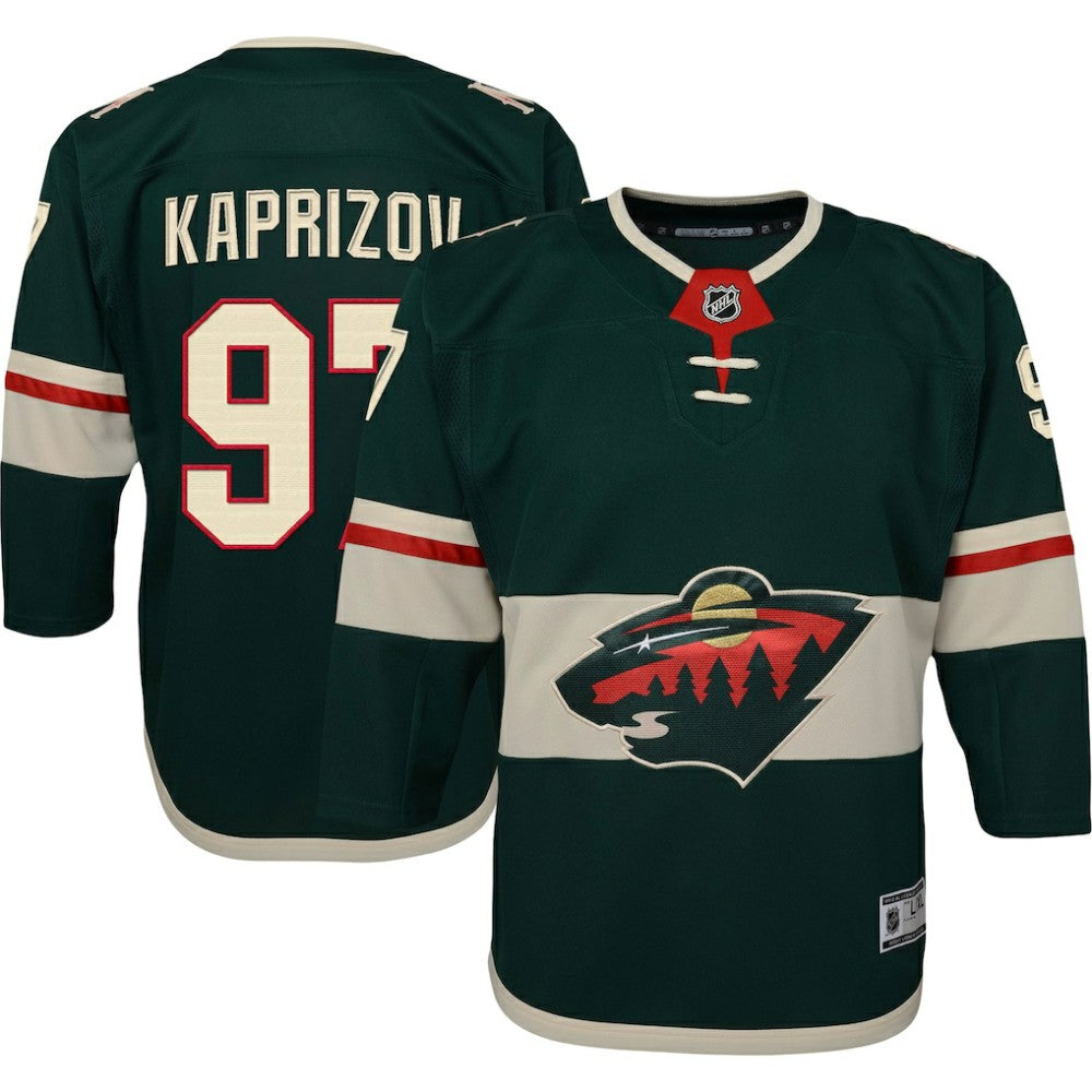 Kirill Kaprizov Minnesota Wild Youth Home Premier Player Jersey