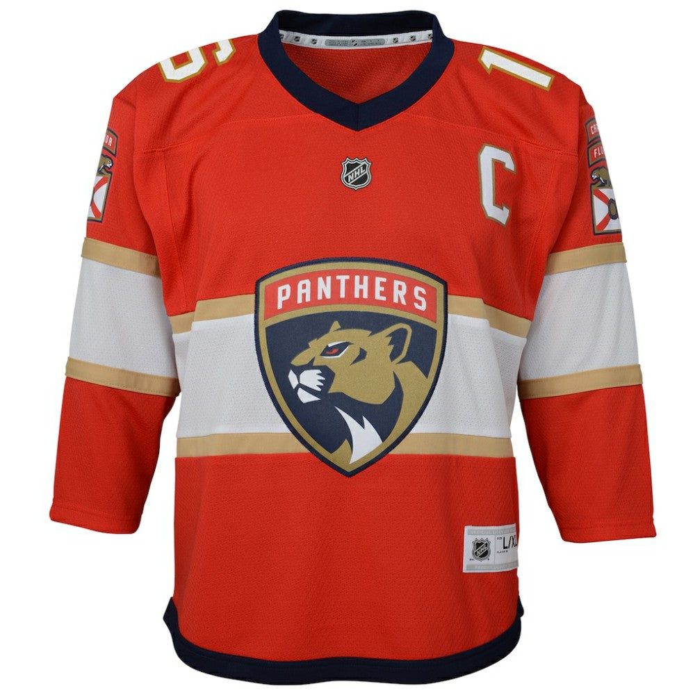 Aleksander Barkov Florida Panthers Youth Home Captain Replica Player Jersey