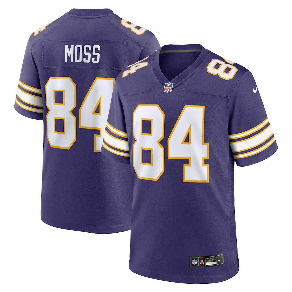 NFL Minnesota Vikings Randy Moss  Classic Retired Player Game Jersey