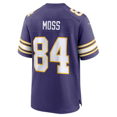 NFL Minnesota Vikings Randy Moss  Classic Retired Player Game Jersey
