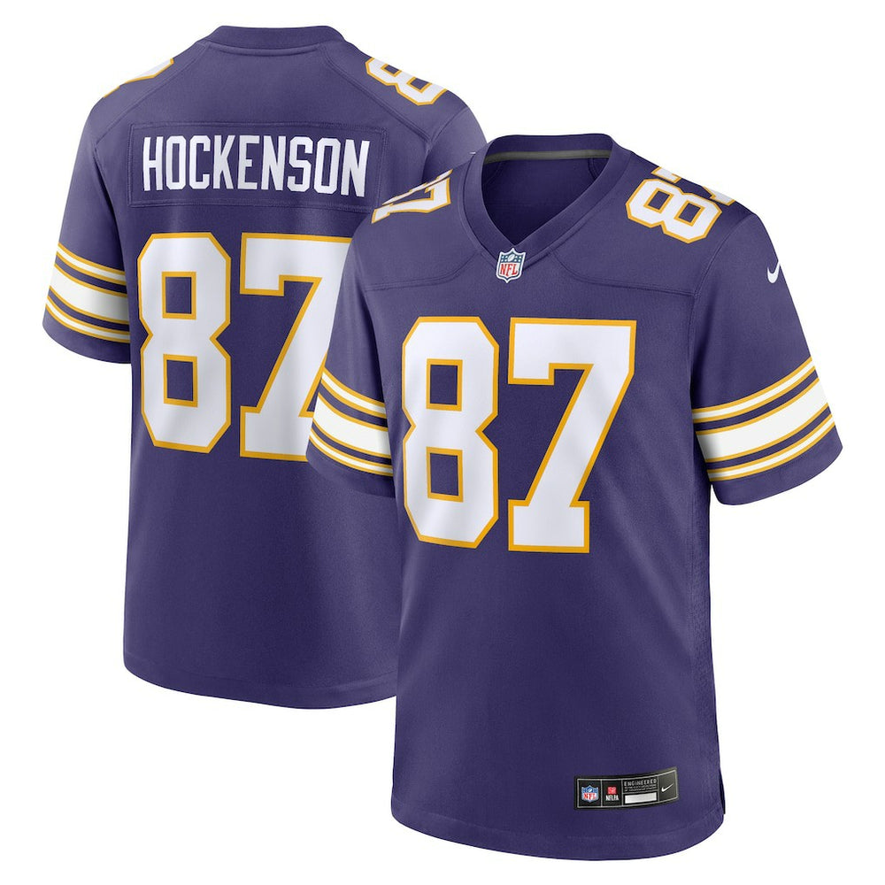 NFL Minnesota Vikings T.J. Hockenson  Classic Player Game Jersey
