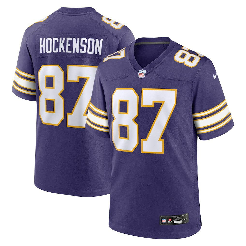 NFL Minnesota Vikings T.J. Hockenson  Classic Player Game Jersey