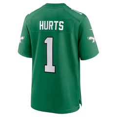 NFL Philadelphia Eagles Jalen Hurts  Alternate Game Player Jersey