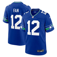 NFL Seattle Seahawks 12s  Throwback Player Game Jersey