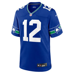 NFL Seattle Seahawks 12s  Throwback Player Game Jersey