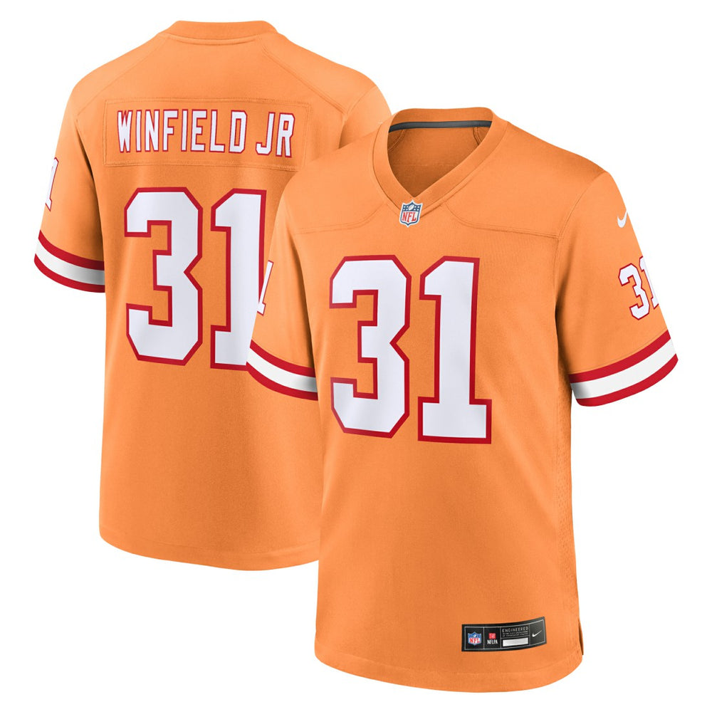 NFL Tampa Bay Buccaneers Antoine Winfield Jr.  Throwback Game Jersey