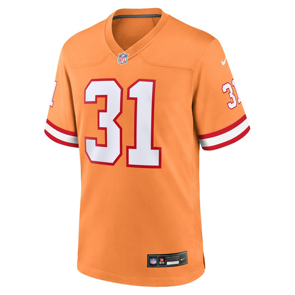 NFL Tampa Bay Buccaneers Antoine Winfield Jr.  Throwback Game Jersey