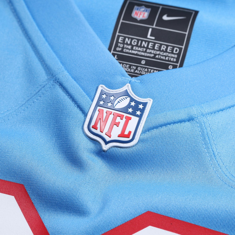 NFL Tennessee Titans Jeffery Simmons  Oilers Throwback Alternate Game Player Jersey