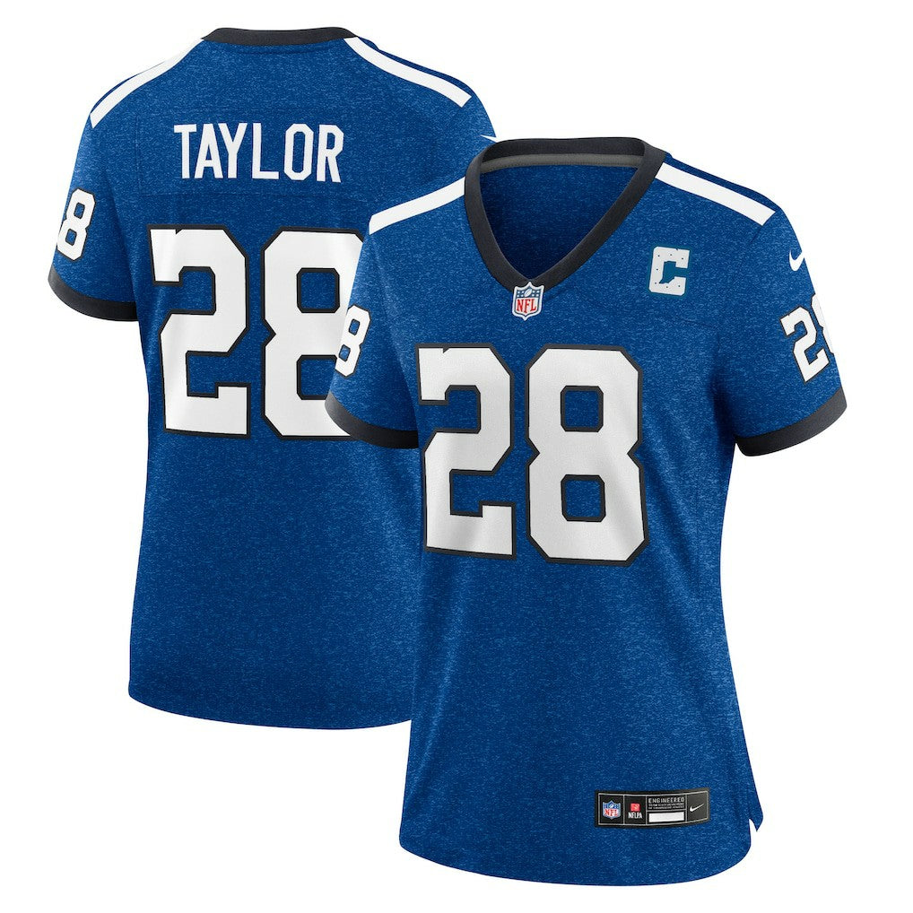 NFL Indianapolis Colts Jonathan Taylor  Women's Indiana Nights Alternate Game Jersey