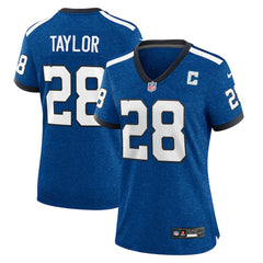 NFL Indianapolis Colts Jonathan Taylor  Women's Indiana Nights Alternate Game Jersey