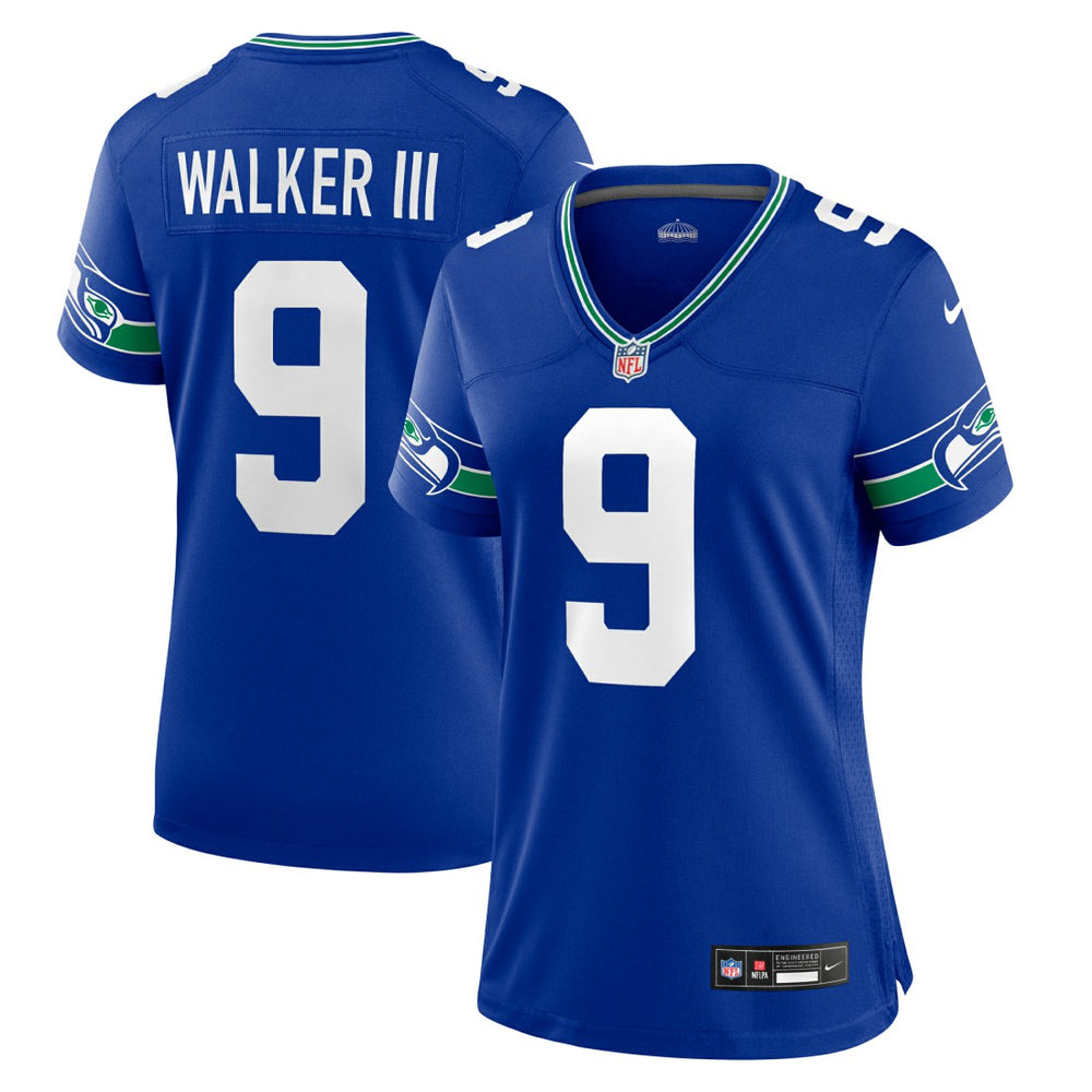 NFL Seattle Seahawks Kenneth Walker III  Women's Player Jersey