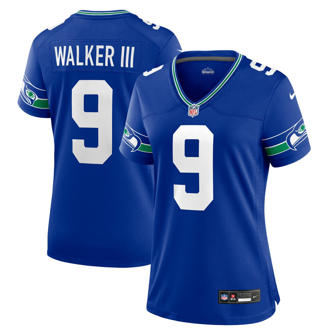 NFL Seattle Seahawks Kenneth Walker III  Women's Player Jersey