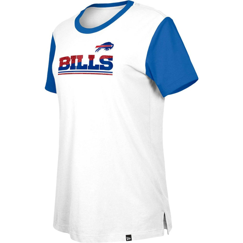 NFL Buffalo Bills Women's Third Down Colorblock T-Shirt