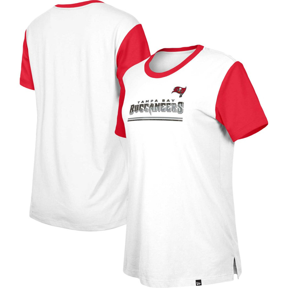 NFL Tampa Bay Buccaneers Women's Third Down Colorblock T-Shirt