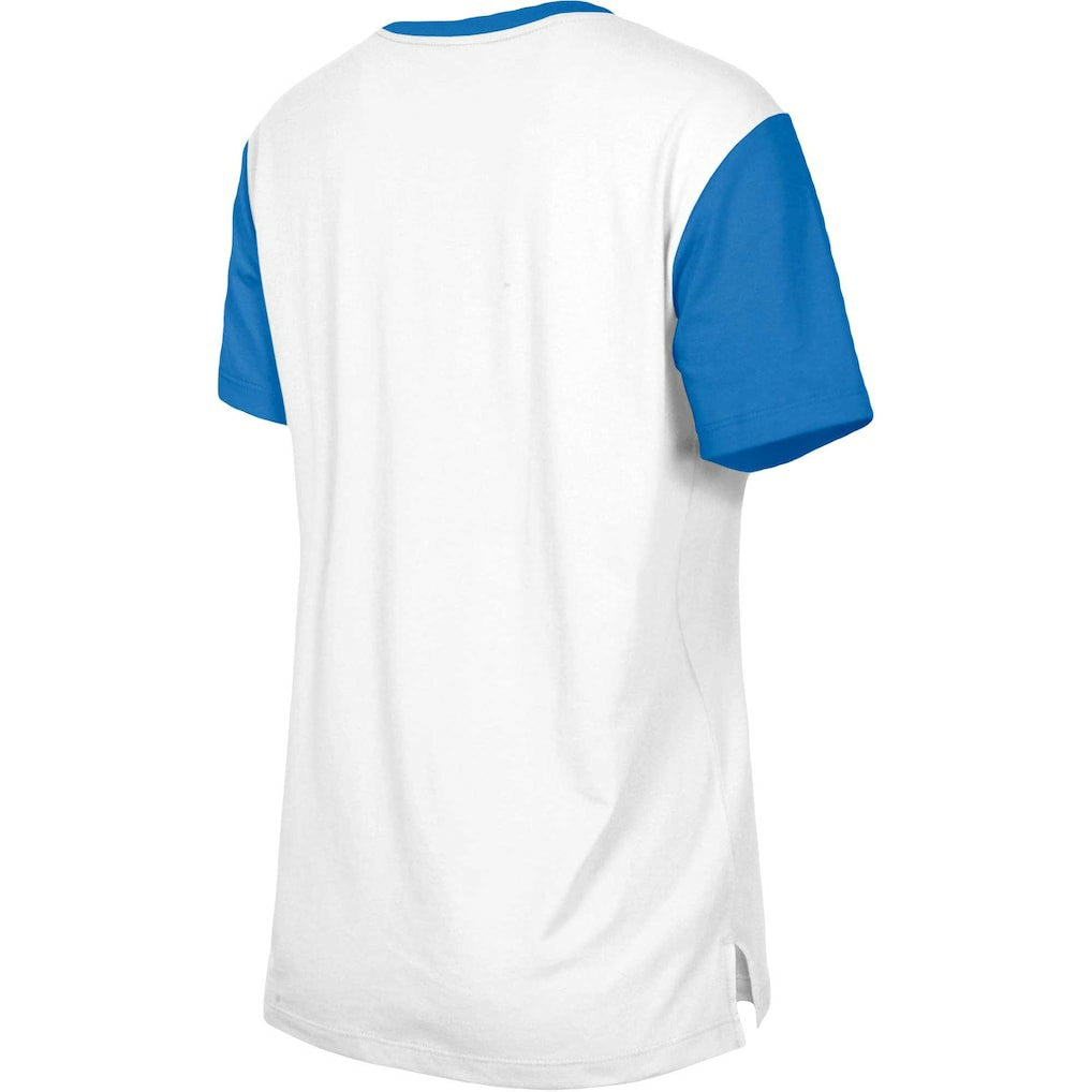 NFL Los Angeles Chargers Women's Third Down Colorblock T-Shirt