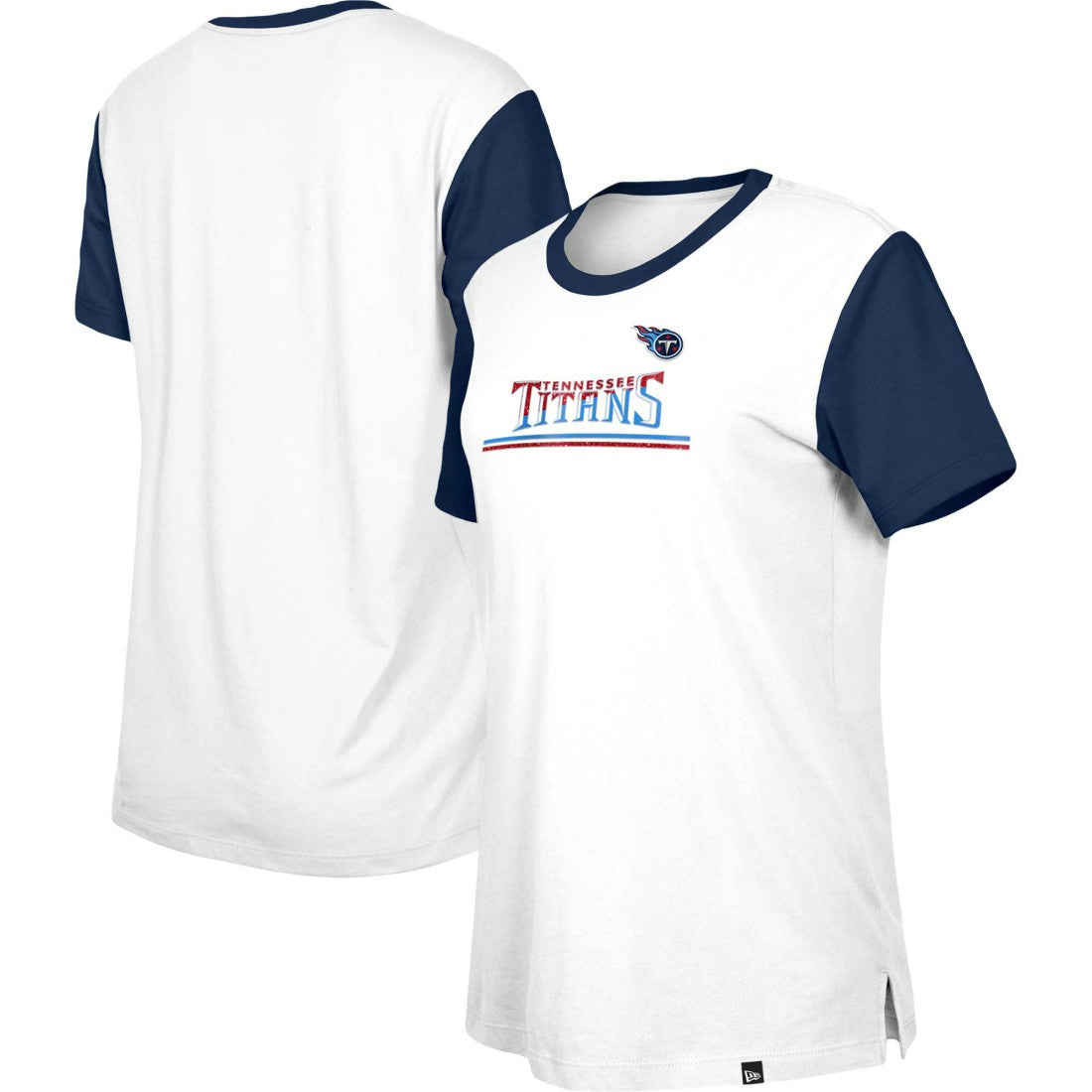 NFL Tennessee Titans Women's Third Down Colorblock T-Shirt