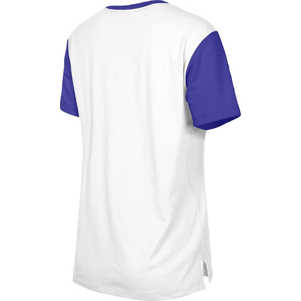 NFL Minnesota Vikings Women's Third Down Colorblock T-Shirt