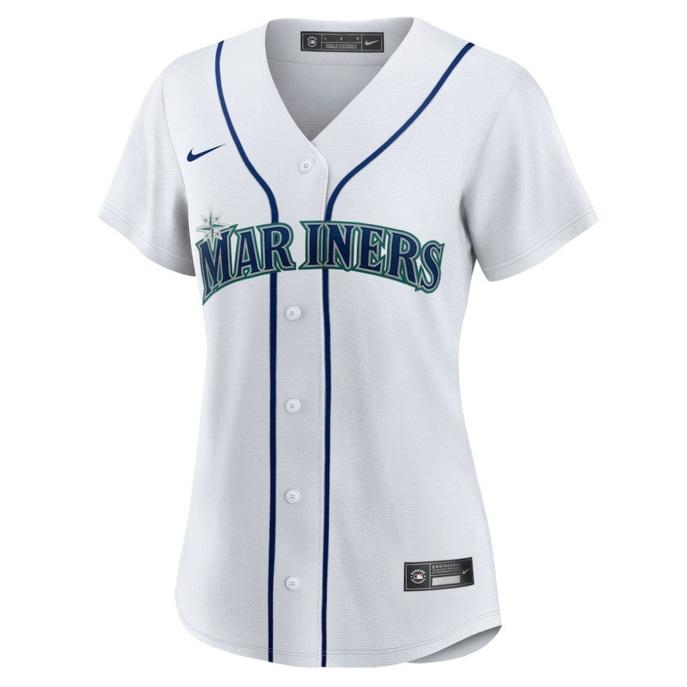 Julio Rodriguez Seattle Mariners Women's Home Replica Player Jersey - White | Nike