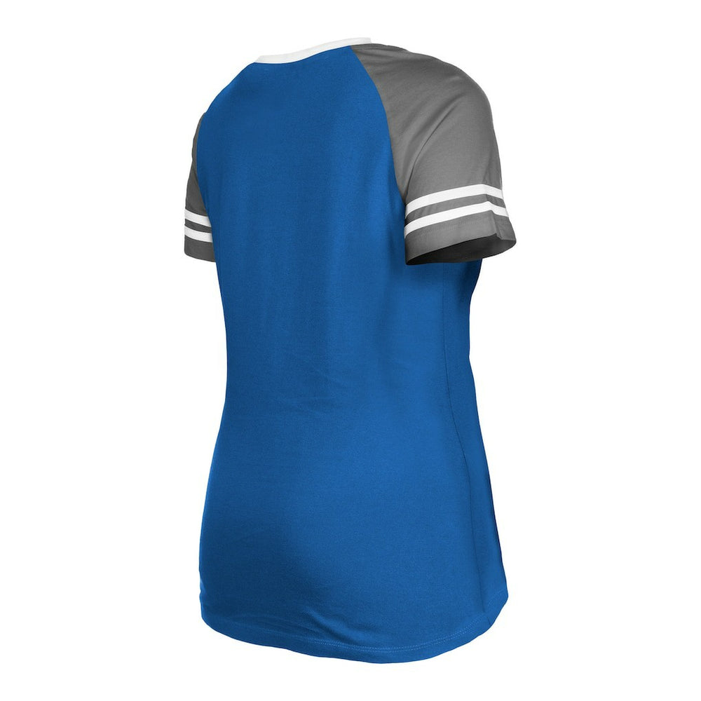 NFL Indianapolis Colts Women's Raglan Lace-Up T-Shirt