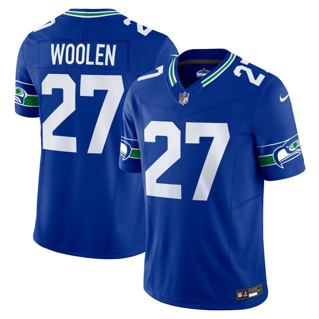 NFL Seattle Seahawks Tariq Woolen  Alternate Vapor F.U.S.E. Limited Jersey