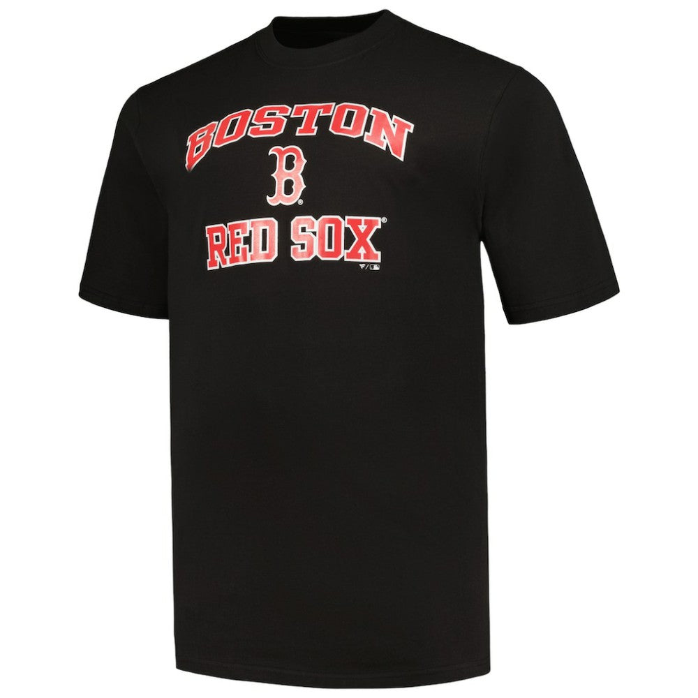 Boston Red Sox Profile Big & Tall T-Shirt Combo Pack - Black/Heather Gray