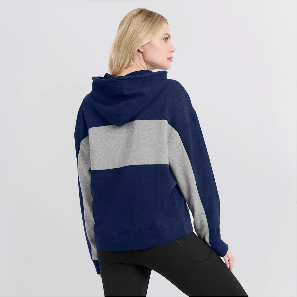 Boston Red Sox Women's Filled Stat Sheet Pullover Hoodie - Navy