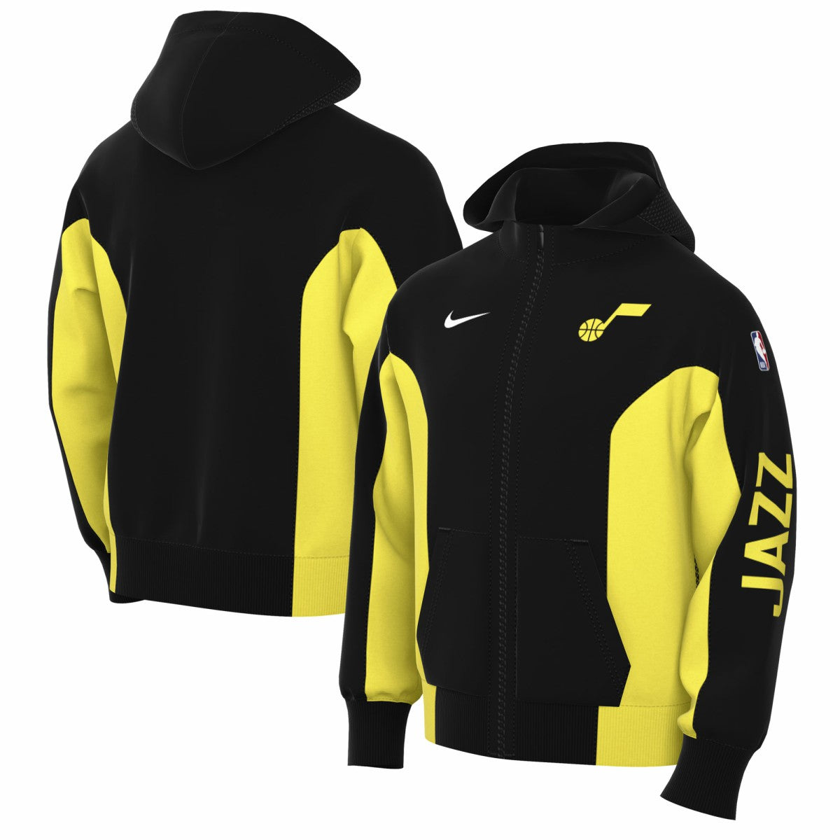 Utah Jazz 2023/24 Authentic Showtime Full-Zip Hoodie - Black | Nike on sale