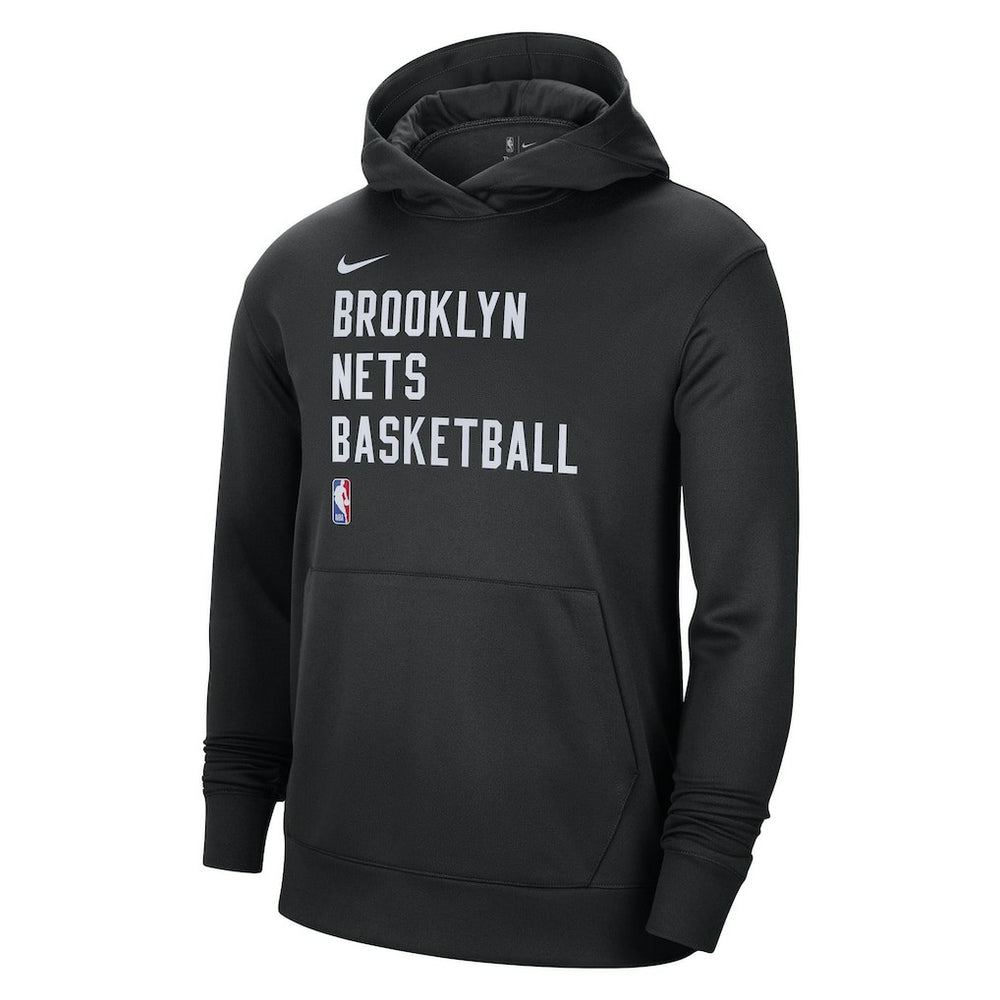 Brooklyn Nets Unisex 2023/24 Performance Spotlight On-Court Practice Pullover Hoodie - Black | Nike shop