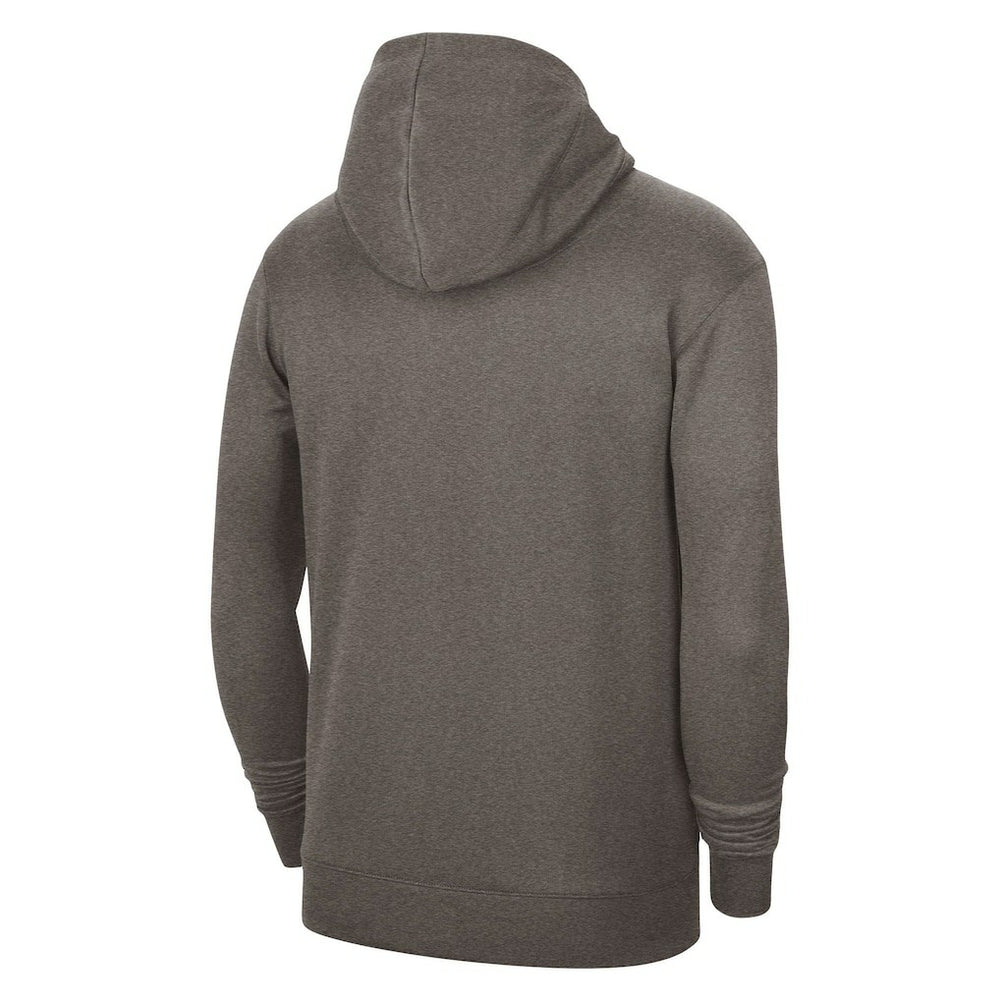 Chicago Bulls Unisex 2023/24 Performance Spotlight On-Court Practice Pullover Hoodie - Olive | Nike for sale