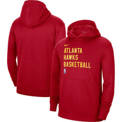 Atlanta Hawks Unisex 2023/24 Performance Spotlight On-Court Practice Pullover Hoodie - Red | Nike discount