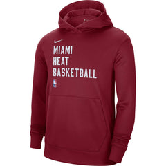 Miami Heat Unisex 2023/24 Performance Spotlight On-Court Practice Pullover Hoodie - Red | Nike online