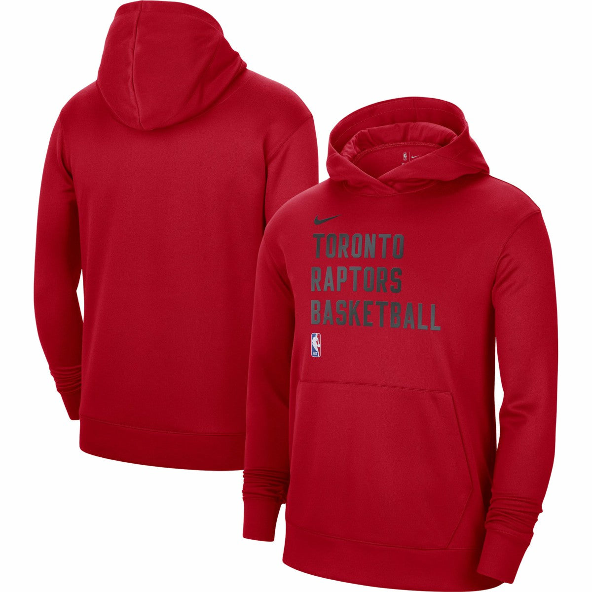 Toronto Raptors Unisex 2023/24 Performance Spotlight On-Court Practice Pullover Hoodie - Red | Nike outlet