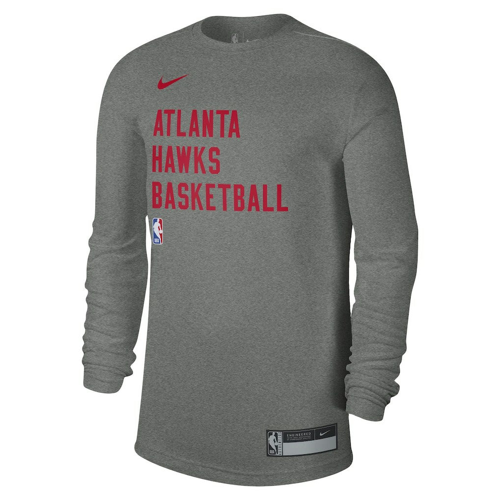 Atlanta Hawks Unisex 2023/24 Legend On-Court Practice Performance Long Sleeve T-Shirt - Heather Gray | Nike on sale
