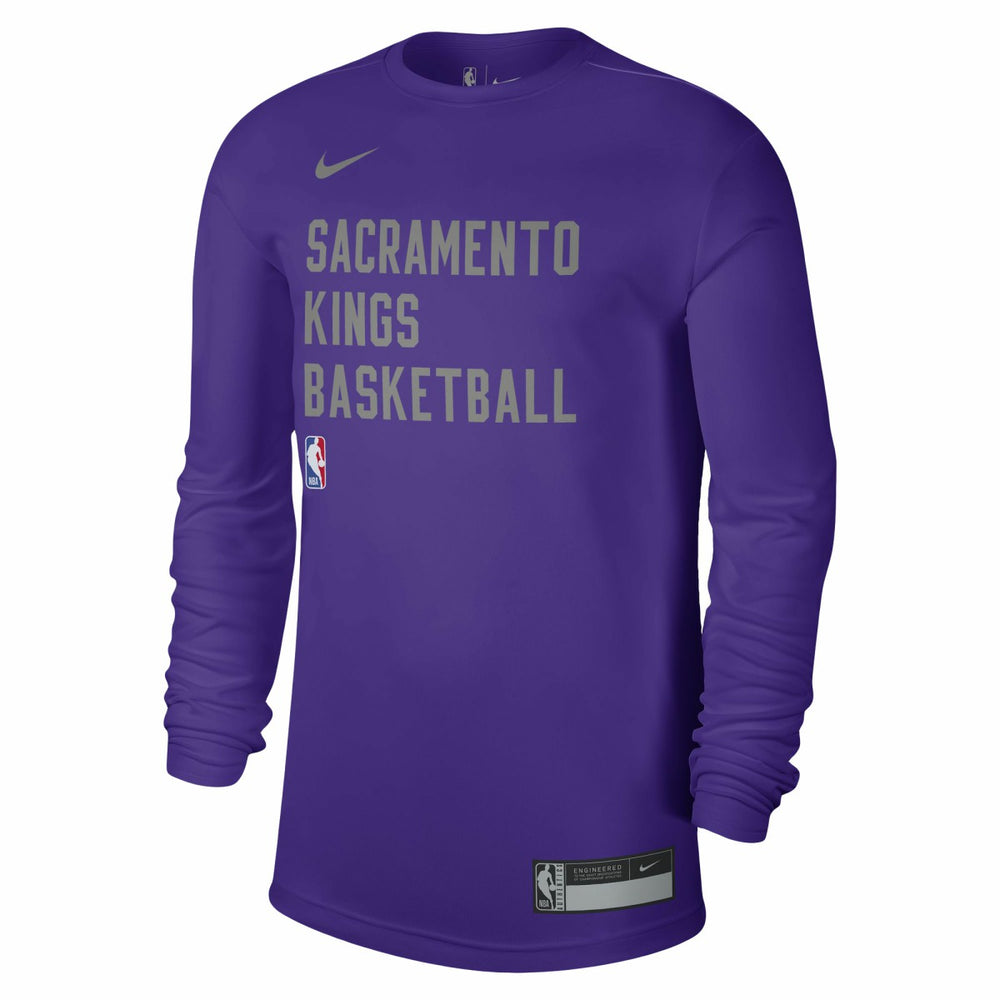 Sacramento Kings Unisex 2023/24 Legend On-Court Practice Long Sleeve T-Shirt - Purple | Nike shop
