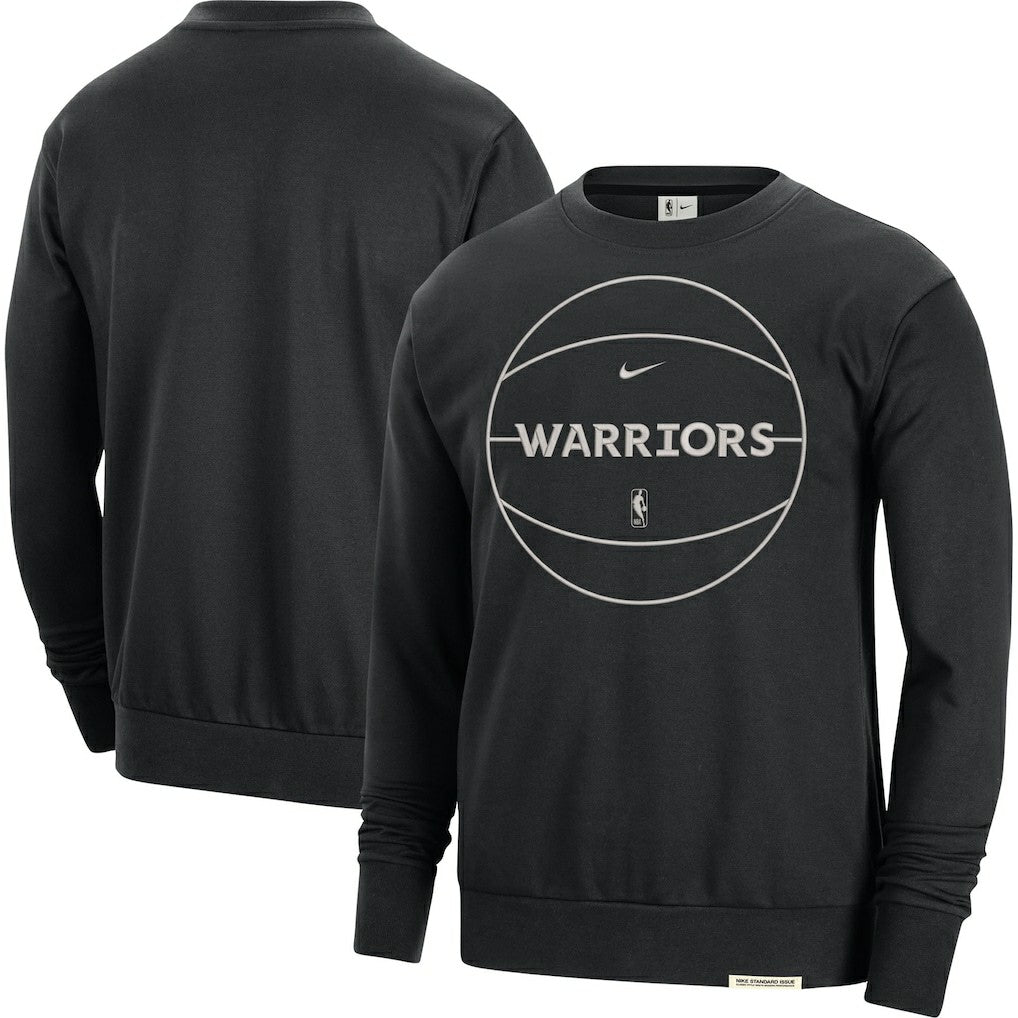 Golden State Warriors 2023/24 Authentic Standard Issue Travel Performance Pullover Sweatshirt sale - Black | Nike online